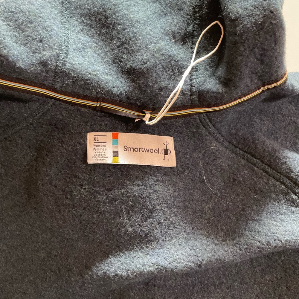 Smartwool women’s blue Crewneck Sweater xl - Picture 6 of 7